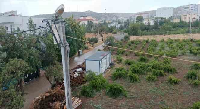 Diyarbakır’da mevsim normalleri üzerinde hava sıcaklığı devam ederken, Dicle ilçesinde kısa süreli yağış etkili oldu.