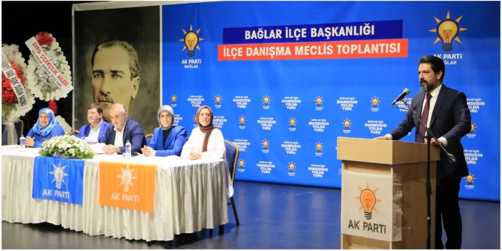Ak Parti Bağlar İlçe Danışma Meclisi Toplantısı Gerçekleştirildi