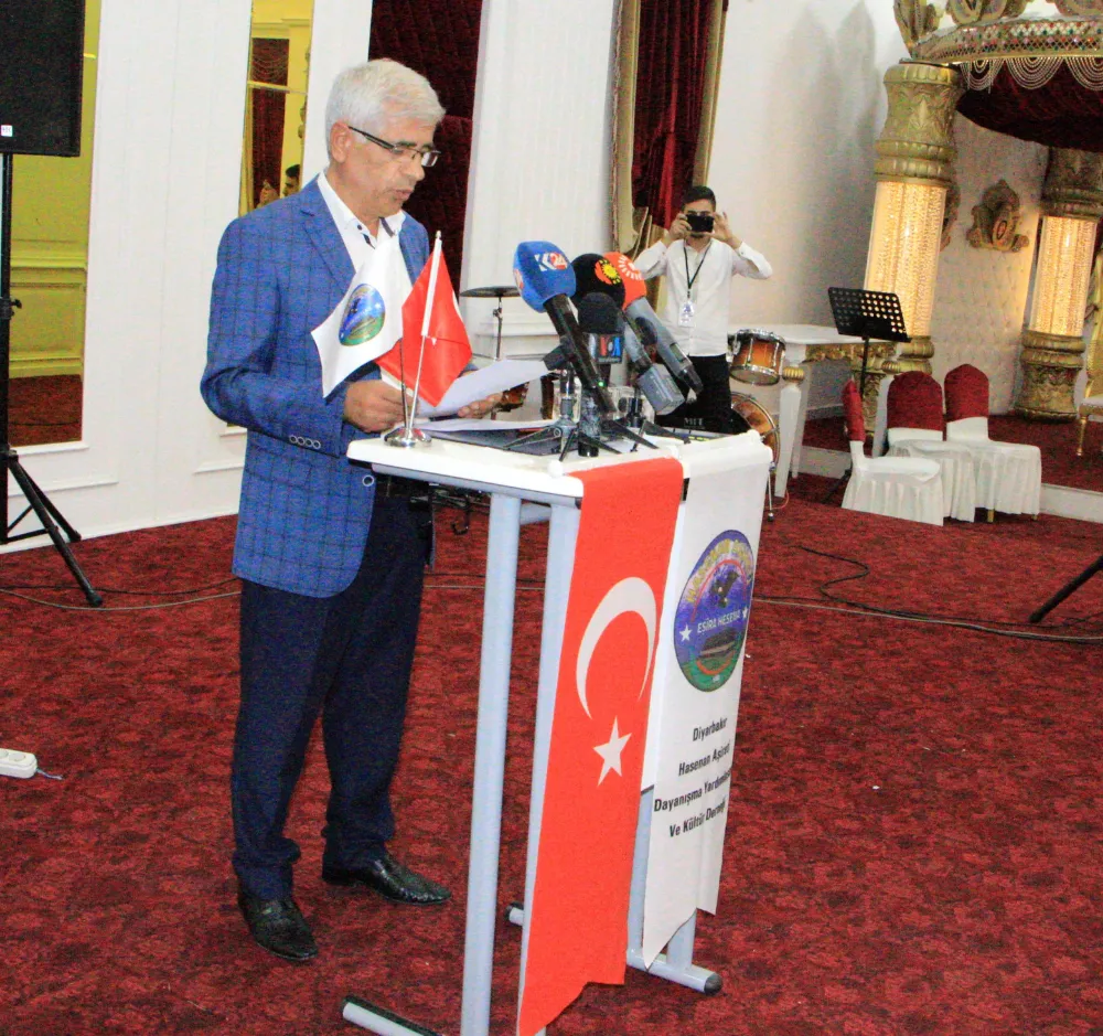 Diyarbakır Hasenan Aşireti Derneği Başkanı ve Barış Elçisi Hasan Arslan